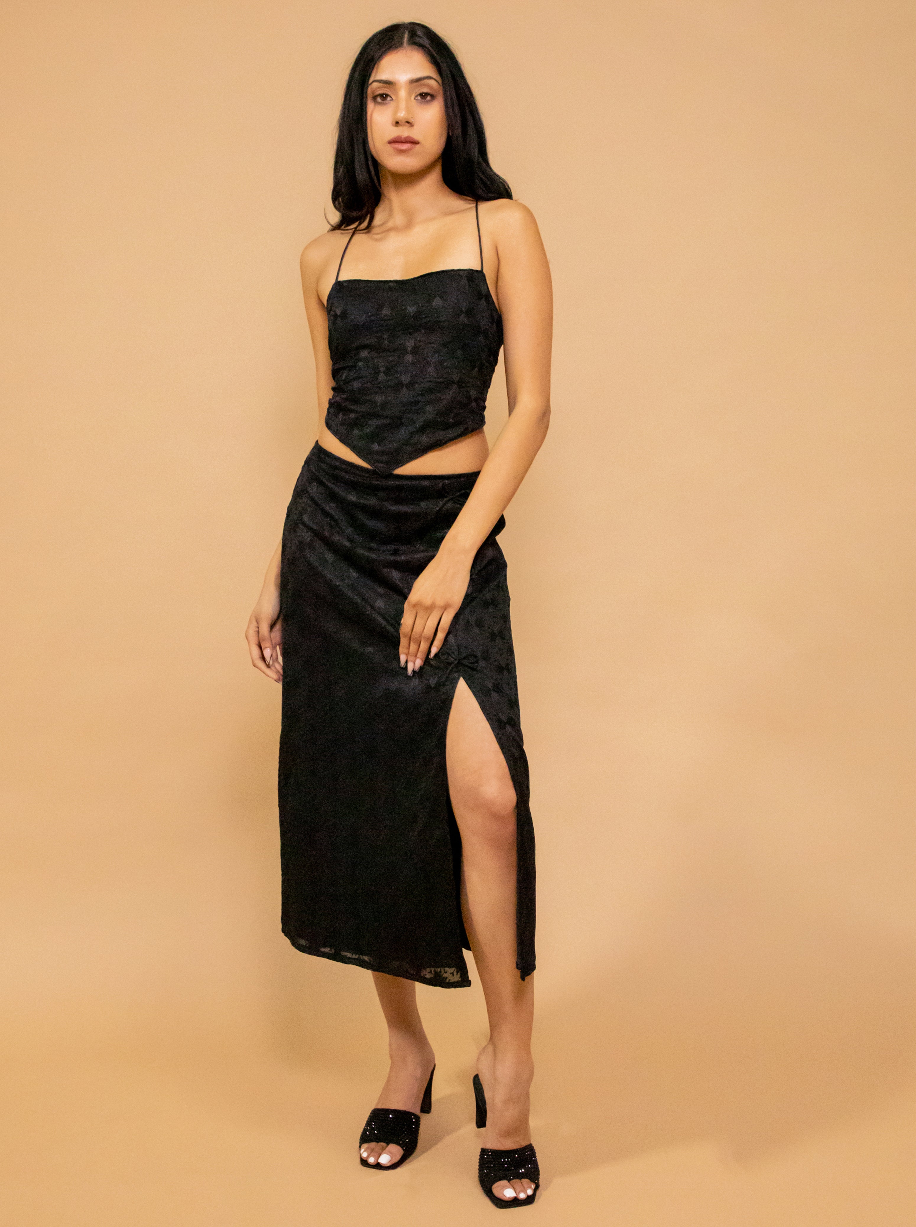 Night Dahlia Skirt